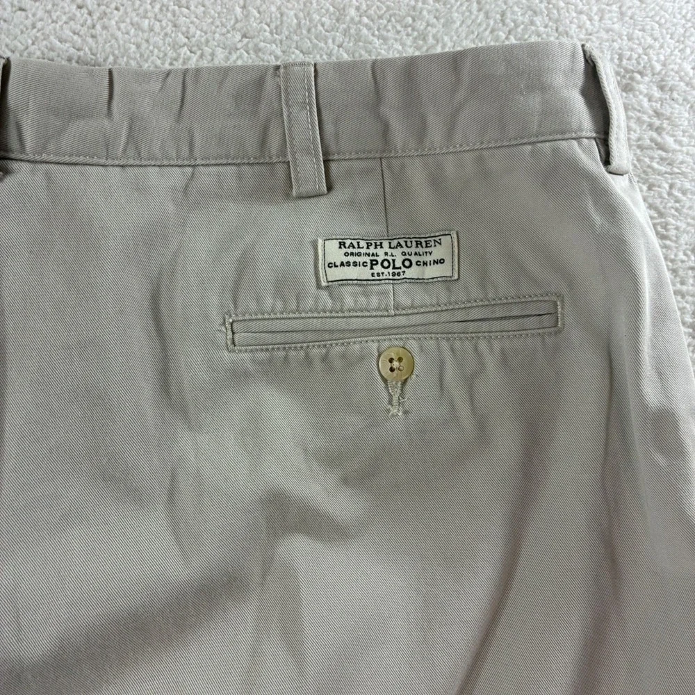 Polo Ralph‎ Lauren Prospect Chino Pants Mens 40x29 Beige Preppy Business Casual